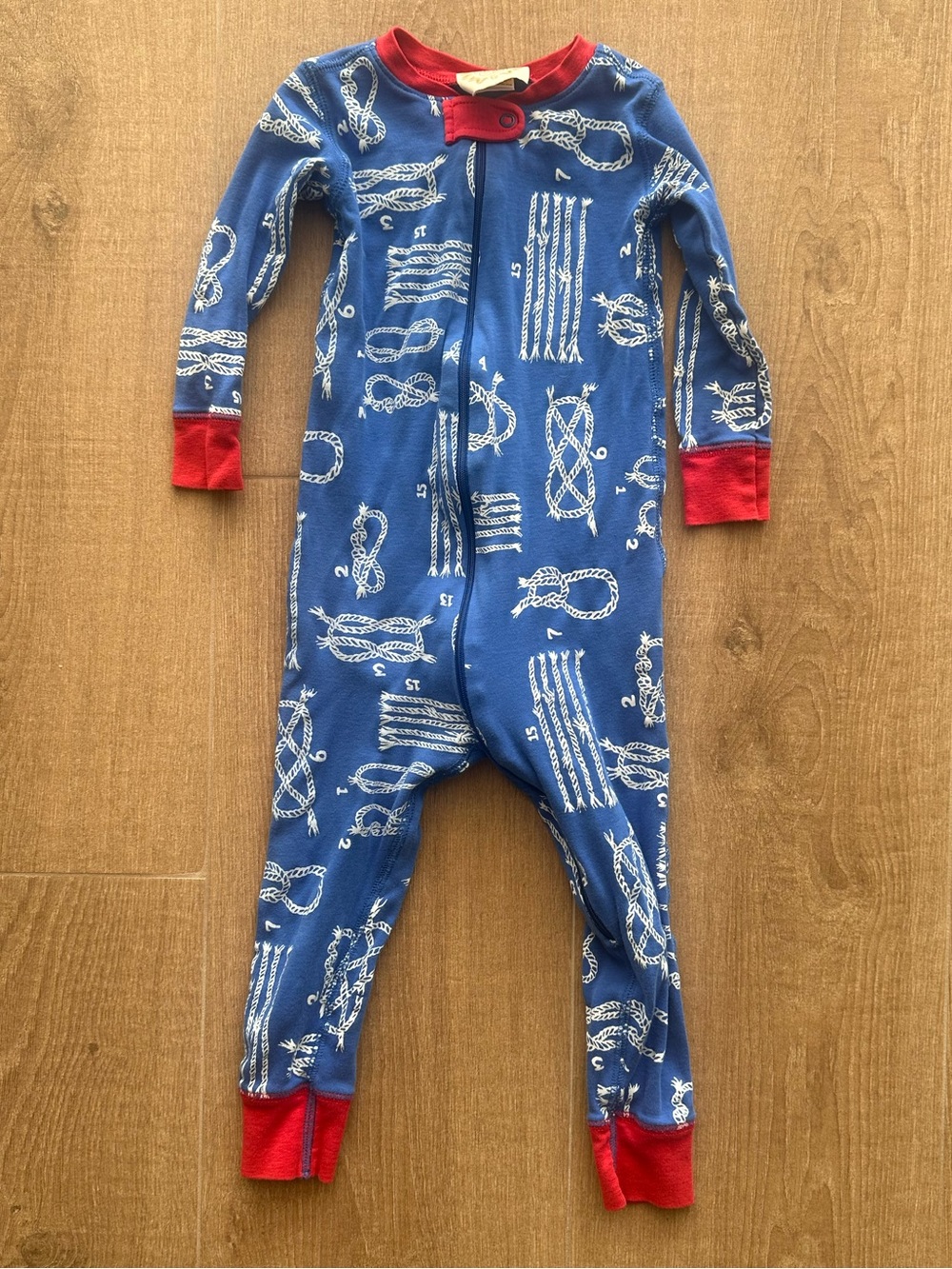 TBBC sailor knot pajamas 2T